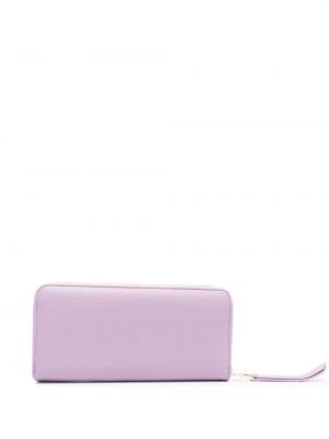 Peněženka s přezkou Versace Jeans Couture fialová