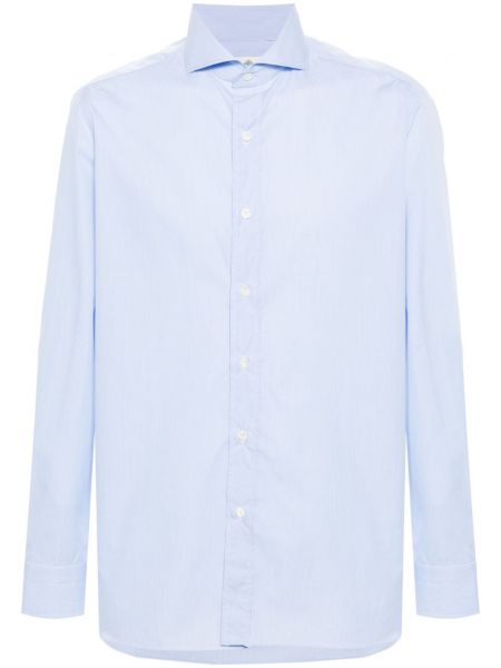 Kockovaná bavlnená košeľa Borrelli