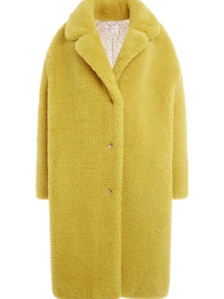 Płaszcz zimowy Guess żółty