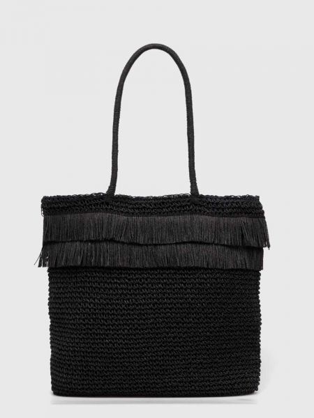 Strand táska strandra Answear Lab fekete