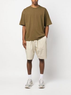 T-shirt en coton avec manches courtes Ymc vert