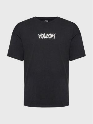Relaxed тениска Volcom черно