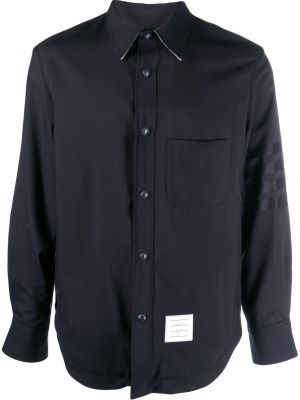 Camicia a righe Thom Browne blu