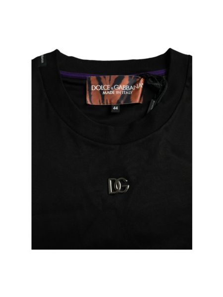 Camiseta con estampado con rayas de tigre Dolce & Gabbana