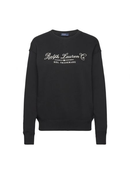 Sweatshirt mit print Ralph Lauren schwarz