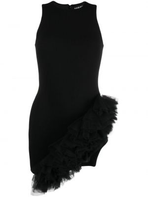 Sukienka koktajlowa asymetryczna David Koma czarna