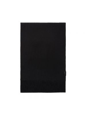 Echarpe en laine tressée Calvin Klein noir
