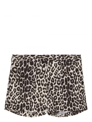 Kratke hlače s printom s leopard uzorkom Tom Ford