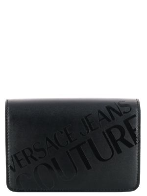 Сумка через плечо Versace Jeans Couture черная