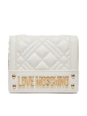 Portefeuille Love Moschino blanc
