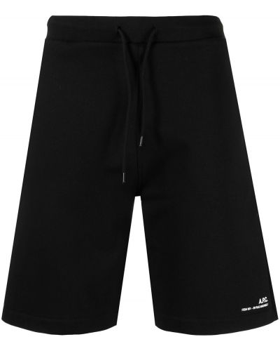 Bermuda kratke hlače A.p.c. crna