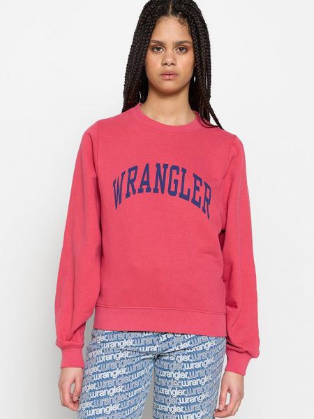 Różowa bluza Wrangler