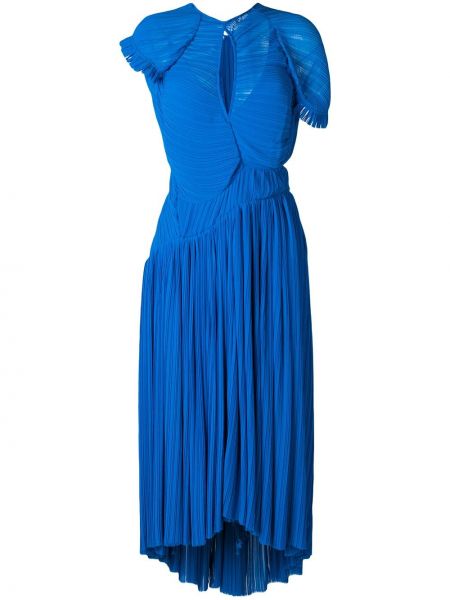 Vestido de cóctel bootcut Preen By Thornton Bregazzi azul
