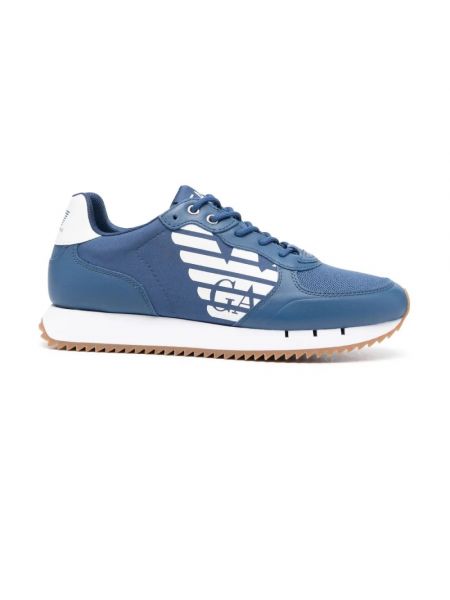 Niebieskie sneakersy Emporio Armani Ea7