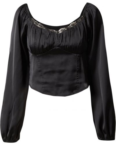 Блуза Hollister черно