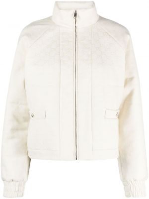 Pernata jakna s patentnim zatvaračem Gucci