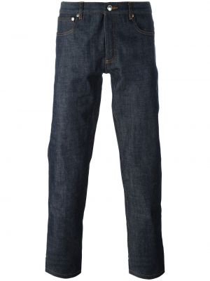 Straight leg jeans A.p.c. blu