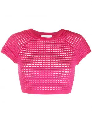 Crop top Genny rosa