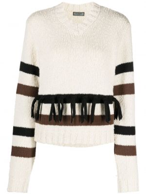 Sweter z frędzli Durazzi Milano