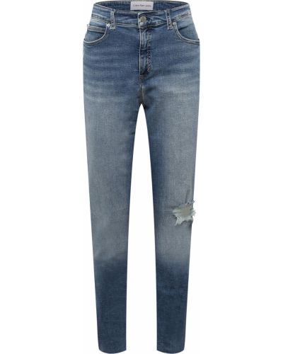 Skinny τζιν Calvin Klein Jeans Curve μπλε