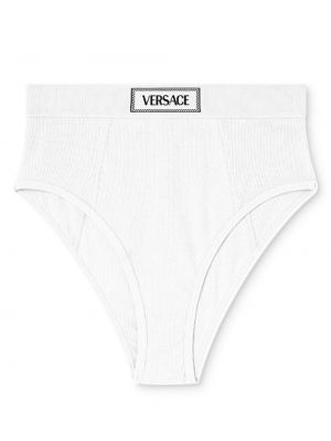 Pantalon culotte Versace blanc