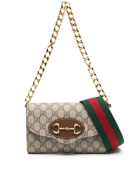 Skuldertaske Gucci brun