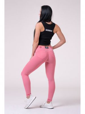 Sportovní kalhoty Nebbia růžové
