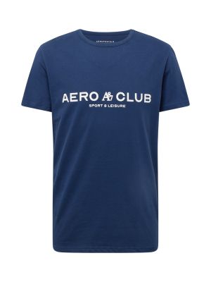 Marškinėliai Aéropostale mėlyna