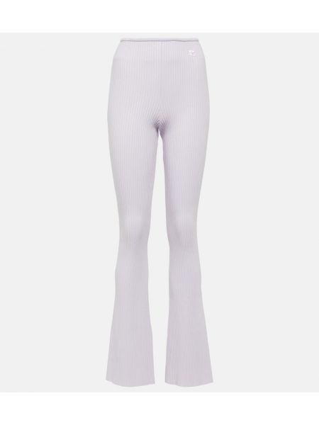 Pantaloni Courrèges bianco