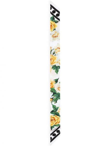Fular de mătase cu imagine Dolce & Gabbana