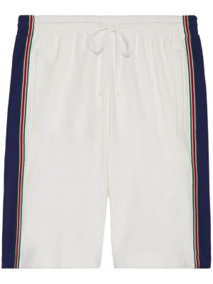 Shorts de sport Gucci blanc
