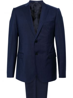 Ruuduline ülikond Emporio Armani sinine