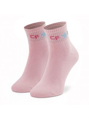 Ψηλές κάλτσες Chiara Ferragni ροζ