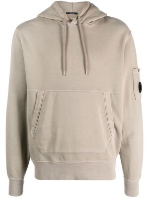 Fleece hoodie C.p. Company grau