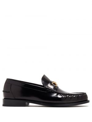 Loafers di pelle Versace
