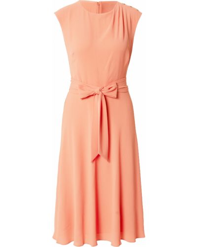 Priliehavé šaty Lauren Ralph Lauren oranžová