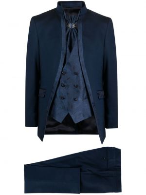 Jacquard odijelo Reveres 1949 plava