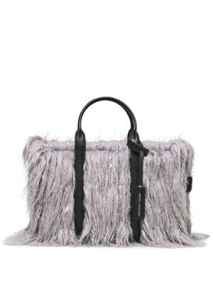 Nakupovalna torba Marc Jacobs siva