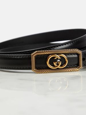 Cinturón de cuero Gucci
