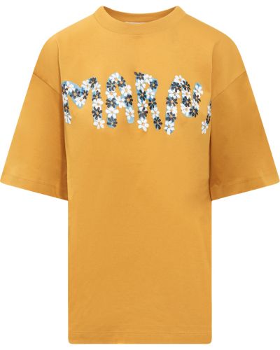 T-shirt Marni, żółty