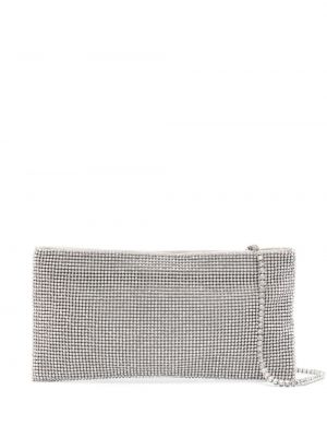Estélyi táska Benedetta Bruzziches ezüstszínű