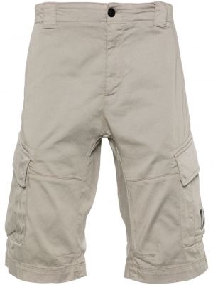 Cargo shorts aus baumwoll C.p. Company grau