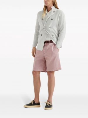 Jeans shorts Brunello Cucinelli pink