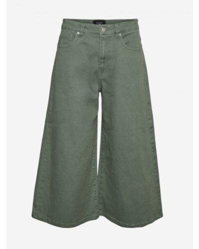 Zvonové džíny Vero Moda zelené