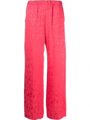 Pantaloni cu picior drept Msgm roz