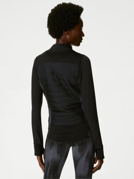 Prošívaná vesta Marks & Spencer černá