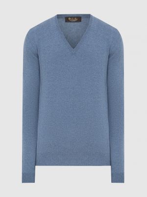 Пуловер Loro Piana синій