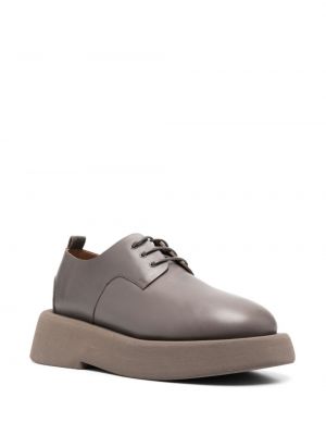 Chaussures oxford en cuir Marsèll gris