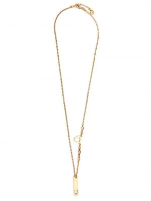 Ogrlica z vzorcem srca Camila Klein zlata