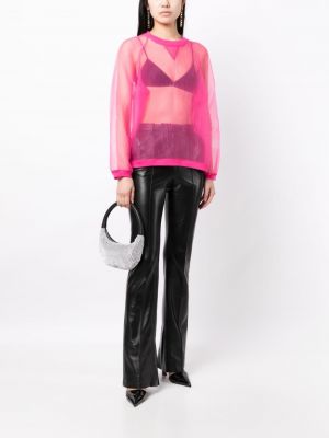 Sweat col rond col rond Cynthia Rowley rose